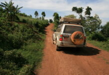4×4 Rooftop Tent Car: Journey Across Uganda Self drive safari Africa